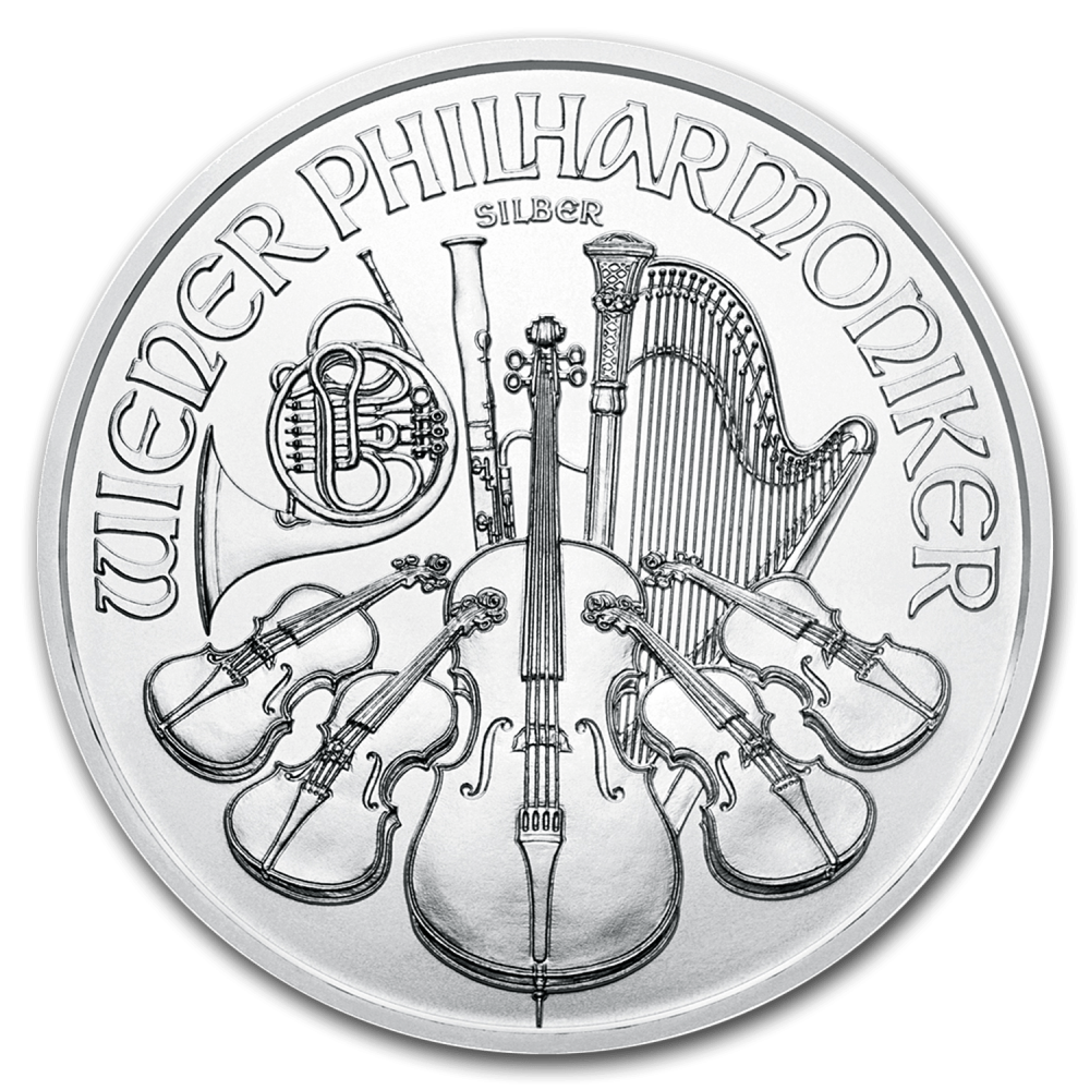 Zilveren Philharmoniker 1 OZ divers jaar