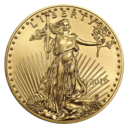 Gouden American Eagle 1 OZ divers jaar