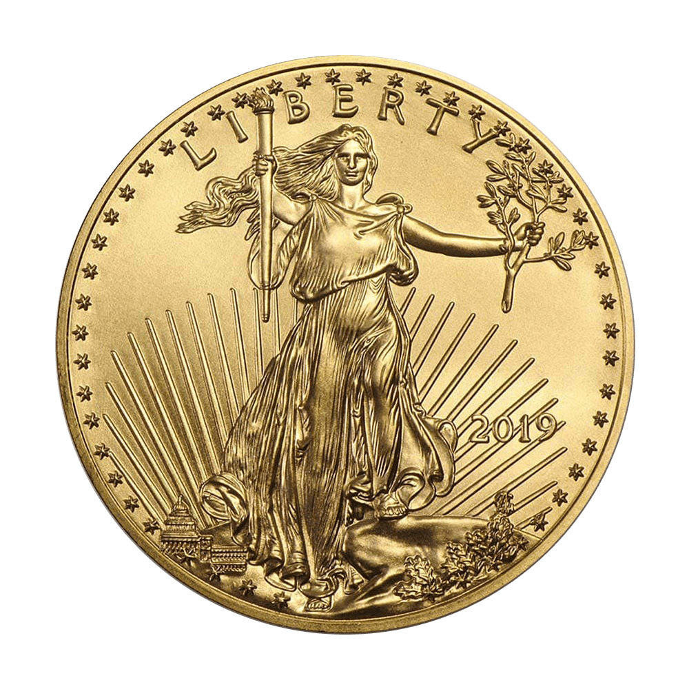 Gouden American Eagle 1 OZ divers jaar