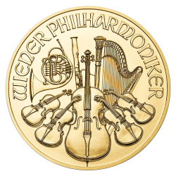 Gouden Philharmoniker 1/10 OZ divers jaar