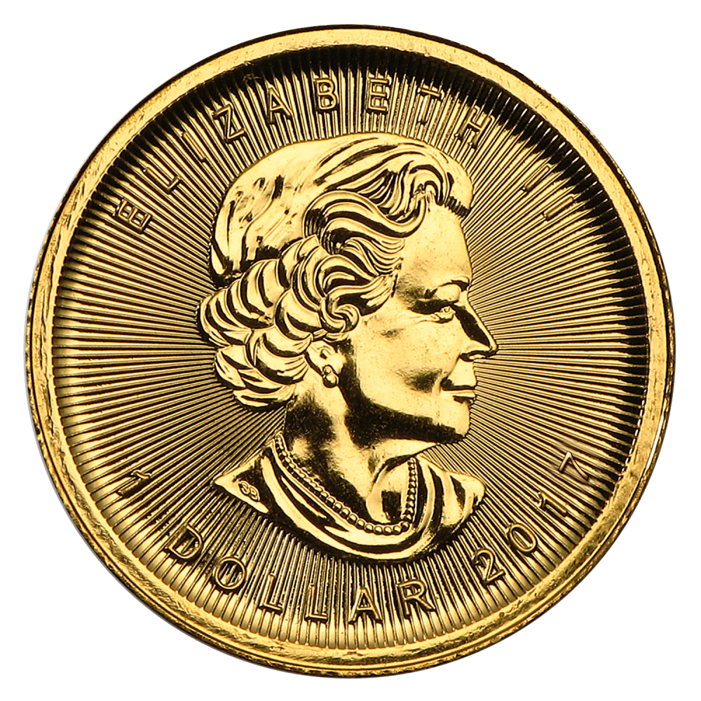 logica Dicht Kust Koop de Gouden 1/20 OZ Maple Leaf bij Goudwisselkantoor