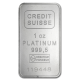 Platinabaar 1 OZ diverse producenten