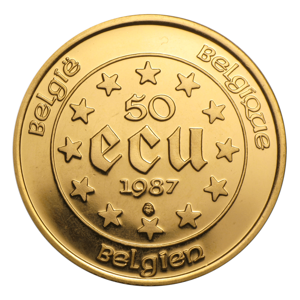Gouden 50 ECU België divers jaar