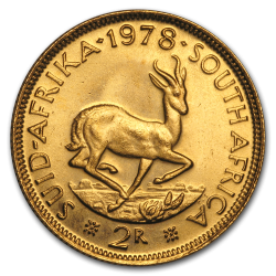 Gouden 2 Zuid-Afrikaanse rand divers jaar