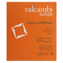 Koop een gecertificeerde goudbaar van Valcambi 500 gram bij Goudwisselkantoor