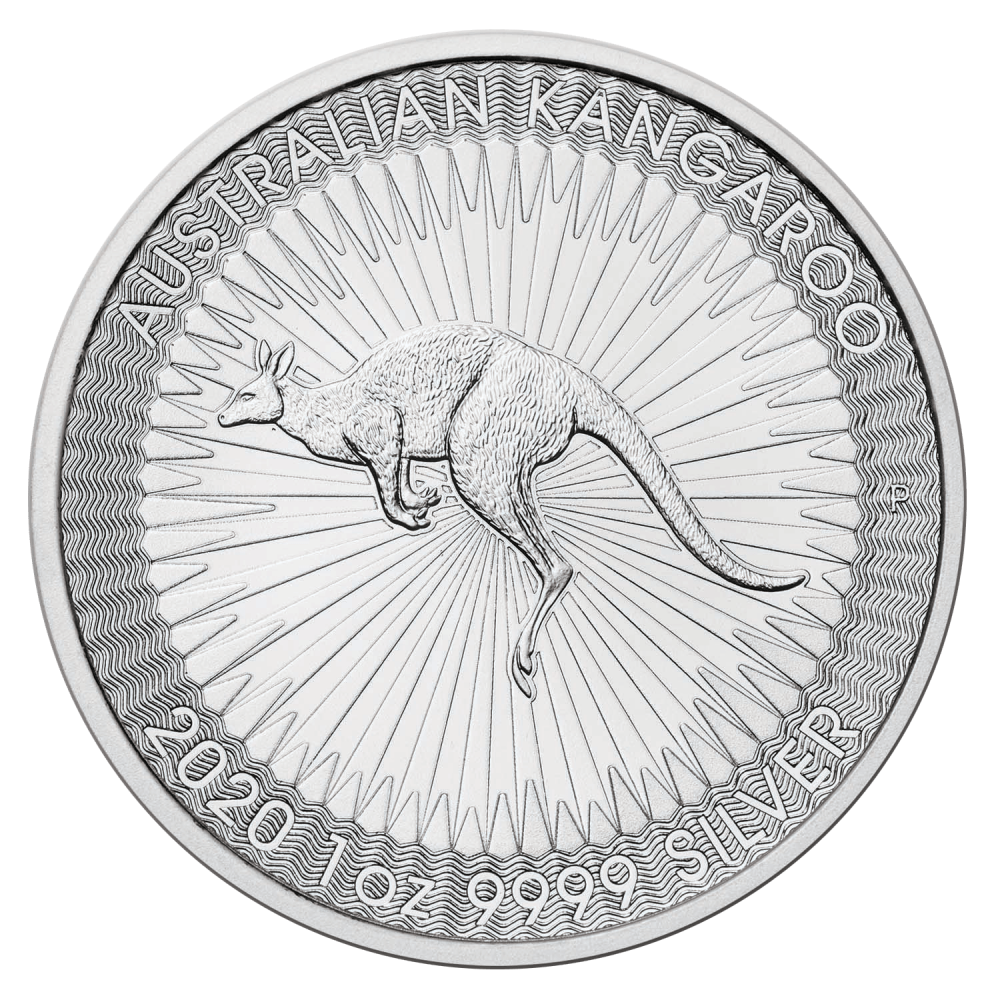 Zilveren Kangaroo 1 OZ divers jaar