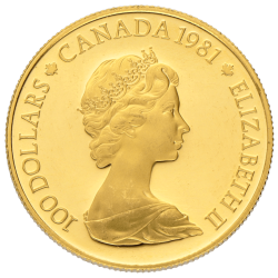 Gouden 100 Dollar Canada divers jaar