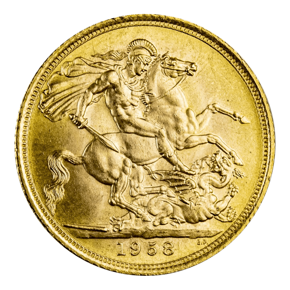 Gouden 1/2 Sovereign / Pond divers jaar