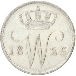 25 cent Willem I