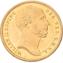 Koop het gouden tientje Willem II negotie bij Goudwisselkantoor.