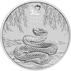 Koop de zilveren Lunar 1 oz 2025 bij Goudwisselkantoor