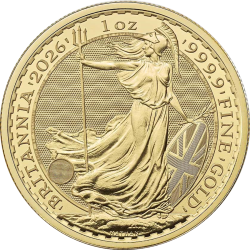 Koop de Gouden Brittannia bij Goudwisselkantoor