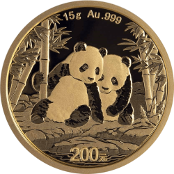 Koop de Gouden Panda 8 gram bij Goudwisselkantoor