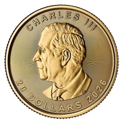 Koop de Gouden 1/2 OZ Maple Leaf 2026 bij Goudwisselkantoor