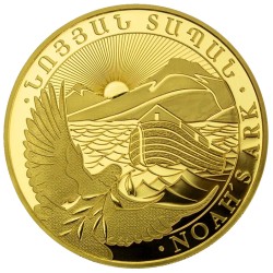 Koop de gouden Noah’s Ark van 1/4 OZ uit 2026 bij Goudwisselkantoor