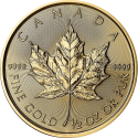 Koop de Gouden 1/2 OZ Maple Leaf 2026 bij Goudwisselkantoor