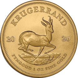 Koop de Gouden Krugerrand 2026 bij Goudwisselkantoor