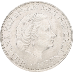 Koop 2½ gulden Juliana bij Goudwisselkantoor