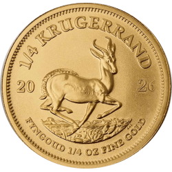 Koop de ¼ OZ Gouden Krugerrand 2026 bij Goudwisselkantoor