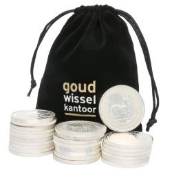 Koop nu deze bulkdeal 25 diverse zilveren OZ munten bij Goudwisselkantoor
