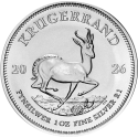 Koop de zilveren Krugerrand van 1 troy ounce bij Goudwisselkantoor